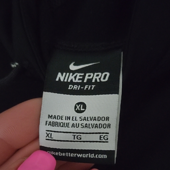 Nike Black Long Sleeve Hoodie - Picture 2 of 3